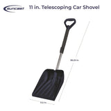 Suncast 11.5 in. W X 38 in. L Poly Telescoping Snow Shovel, Pack of 6