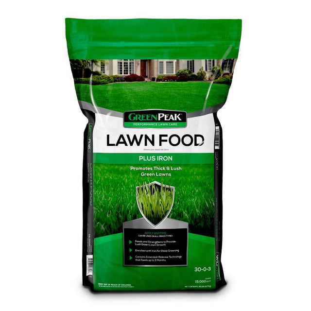 GreenPeak All-Purpose Lawn Food For All Grasses 15000 sq ft