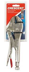 Crescent C10SVN/C10SV Locking Plier, 10 in OAL, Non-Slip Grip Handle, 1-7/8 in Jaw Opening