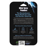Silver Spray Premiere Adjustable Stainless Steel Spray Nozzle