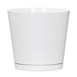 L&G 5.7 in. H X 6 in. W X 6 in. D X 6 in. D Resin Planter White