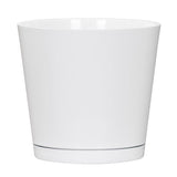 L&G 5.7 in. H X 6 in. W X 6 in. D X 6 in. D Resin Planter White