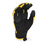 DeWalt Unisex Indoor/Outdoor MECHANIC Mechanic's Glove Black/Yellow XL 1 pair