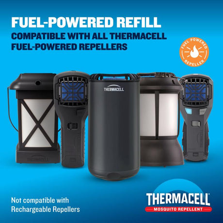 Thermacell Fuel-ZoneGuard Insect Repellent For Mosquitoes 24-Hr Refill pk, Pack of 6