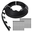 Master Mark 50 ft. L X 1.5 in. H Plastic Black Landscape Edging Kit, Pack of 4