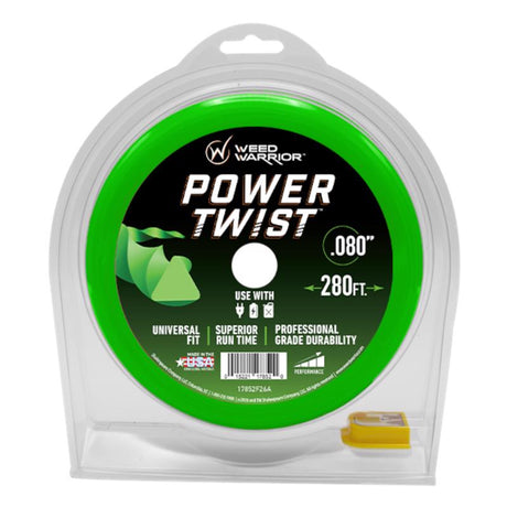 Weed Warrior Professional Grade .080 in. D X 280 ft. L Trimmer Line