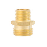 Ace 3/4 in. MHT x 1/2 in. MPT in. Brass Threaded Double Male Hose Adapter, Pack of 5