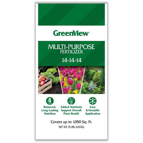 GreenView Lawn Starter Lawn Fertilizer For All Grasses 1050 sq ft