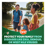 OFF! Deep Woods Insect Repellent For Mosquitoes/Other Flying Insects 12 oz, Pack of 6