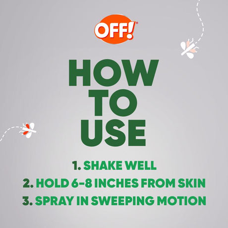 OFF! Deep Woods Insect Repellent For Mosquitoes/Other Flying Insects 12 oz, Pack of 6