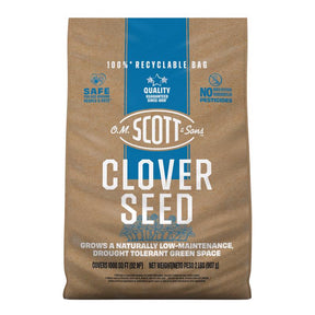 O.M. Scott & Sons Clover Grass Mix Sun or Shade Fertilizer/Seed/Soil Improver 2 lb