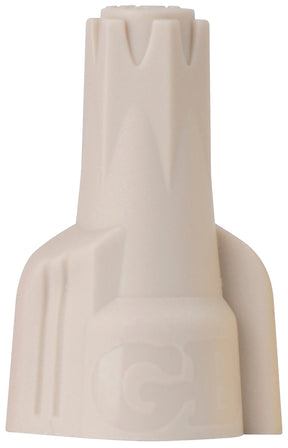 Gardner Bender Hex-Lok 16-1H1N Wire Connector, Tan, 8 to 22 AWG Wire, Copper Contact, Thermoplastic Housing Material