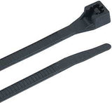 Gardner Bender 46-308UVBMN Cable Tie, 2 in Max Bundle Dia, Double-Lock Locking, 6/6 Nylon, Black, 8 in L, 1000/PK