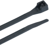 Gardner Bender 46-308UVBMN Cable Tie, 2 in Max Bundle Dia, Double-Lock Locking, 6/6 Nylon, Black, 8 in L, 1000/PK