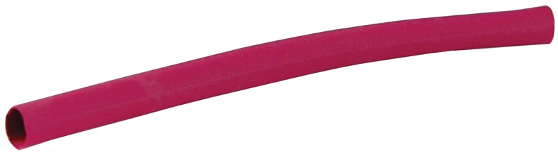 Gardner Bender HST-250R Heat-Shrink Tubing, 1/4 in Expanded, 1/8 in Recovered Dia, 3 in L, Polyolefin, Red