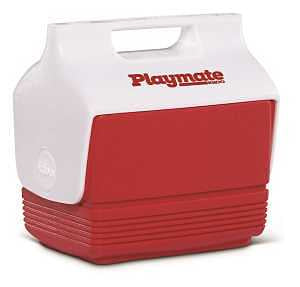Igloo Playmate Series 00012424 Cooler, 4 qt Cooler, Red