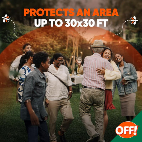 OFF! Outdoor Fogger Insect Repellent 8.5 oz, Pack of 6