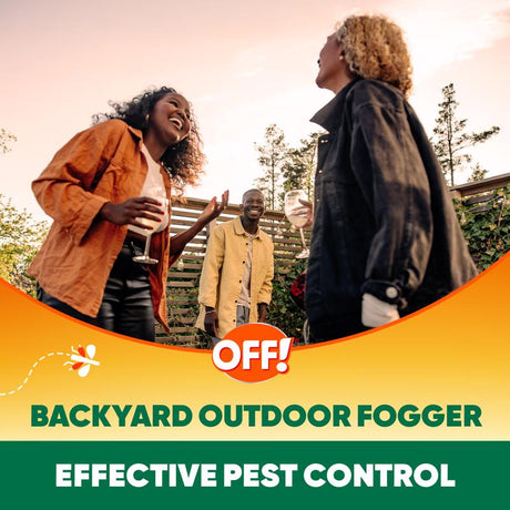 OFF! Outdoor Fogger Insect Repellent 8.5 oz, Pack of 6
