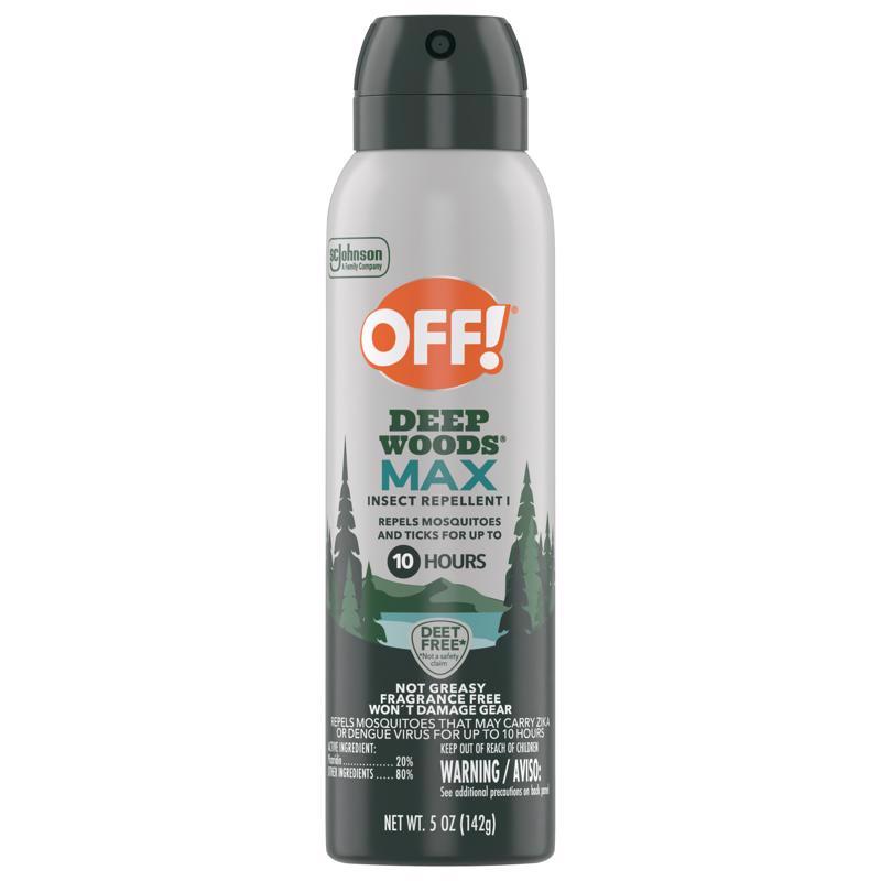 OFF! Deep Woods Max Insect Repellent For Mosquitoes/Ticks 5 oz, Pack of 12