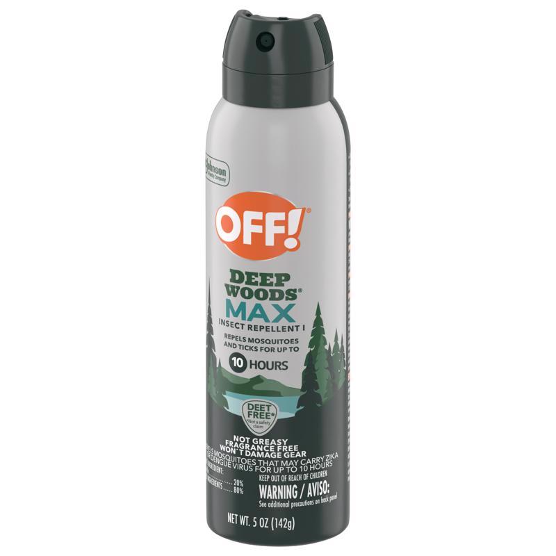 OFF! Deep Woods Max Insect Repellent For Mosquitoes/Ticks 5 oz, Pack of 12