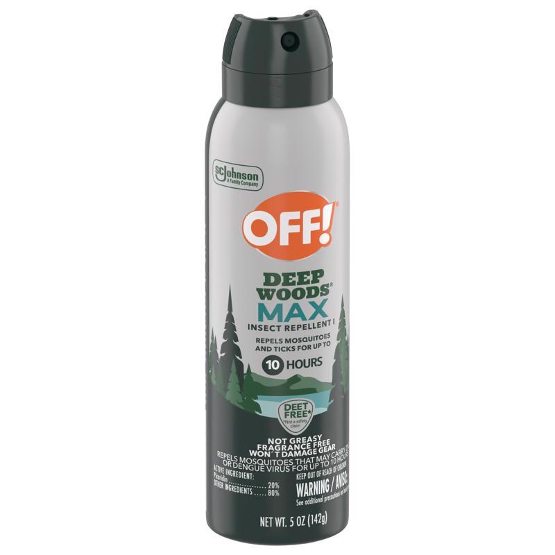 OFF! Deep Woods Max Insect Repellent For Mosquitoes/Ticks 5 oz, Pack of 12