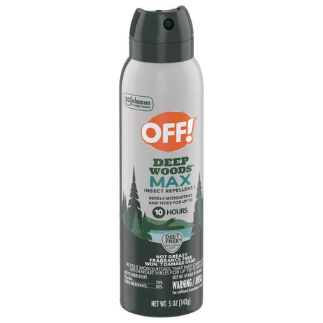 OFF! Deep Woods Max Insect Repellent For Mosquitoes/Ticks 5 oz, Pack of 12