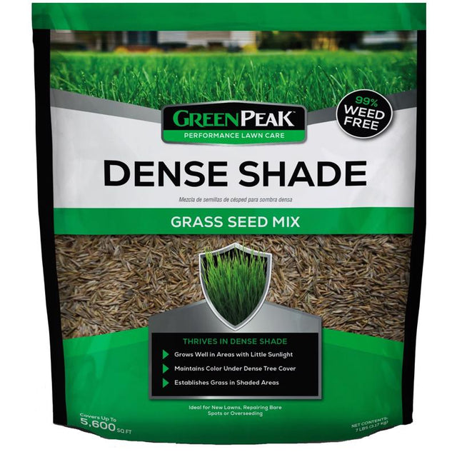 GreenPeak Mixed Dense Shade Grass Seed 7 lb