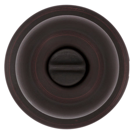 Kwikset 300CV 11P CP Privacy Door Knob, Venetian Bronze