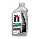 Mobil 1 Advance Fuel Economy 0W-20 Gasoline Synthetic Engine Oil 1 qt, Pack of 6