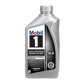 Mobil 1 5W-20 Gasoline Synthetic Engine Oil 1 qt, Pack of 6