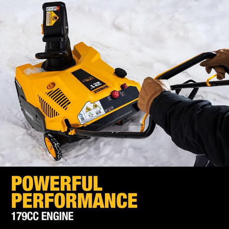 DeWalt 21 in. 179 cc Single stage Gas Auger-Propelled Snow Blower