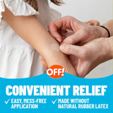 OFF! Post Bug Bite Relief Patch 20 each