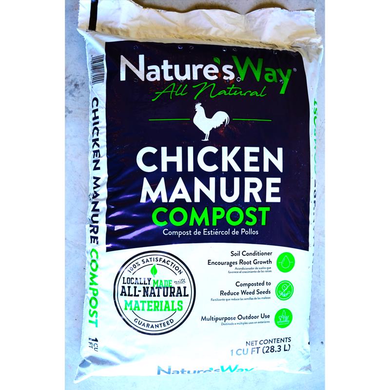 Nature's Way Chicken Manure 1 cu ft 28.3 L