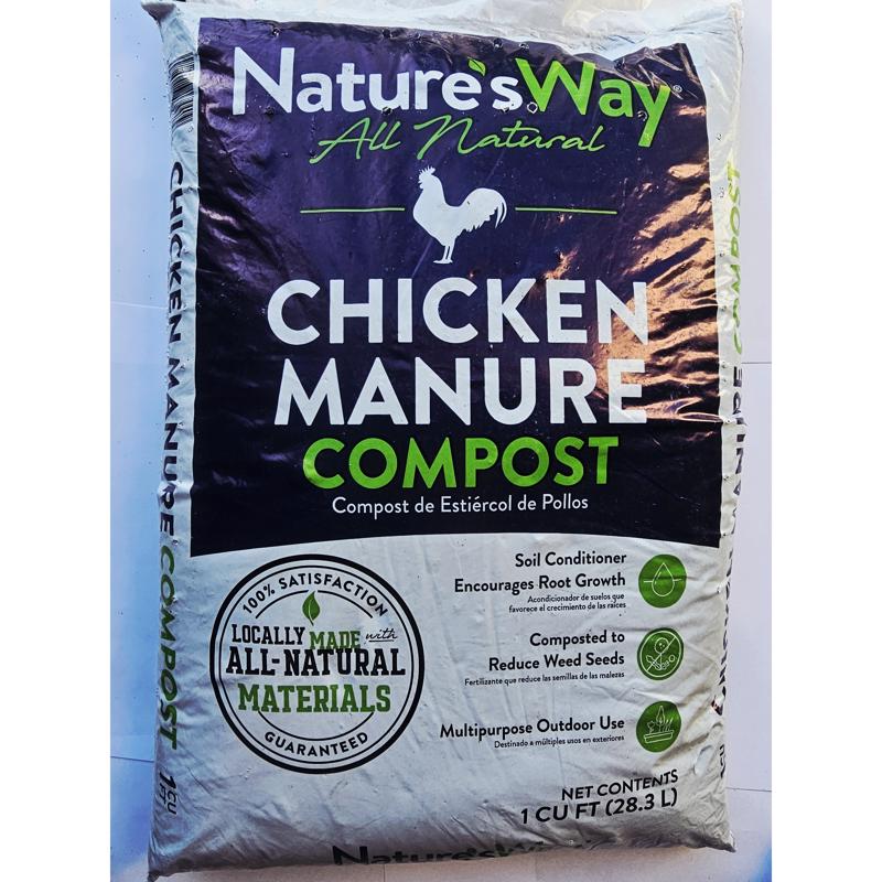Nature's Way Chicken Manure 1 cu ft 28.3 L