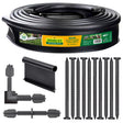 Master Mark 20 ft. L X 5 in. H Plastic Black Landscape Edging Kit