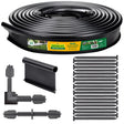 Master Mark 40 ft. L X 5 in. H Plastic Black Landscape Edging Kit