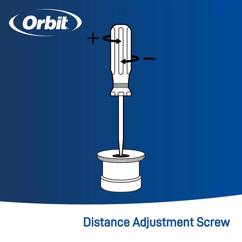 Orbit Plastic 30 ft. Center Strip Replacement Sprinkler Nozzle