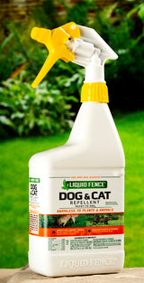 Liquid Fence HG-71296 Dog and Cat Repellent, 500 sq-ft Coverage, Citronella Oil, Eugenol, Sodium Lauryl Sulfate, Pack of 6