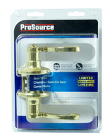 ProSource L6701V-PS Privacy Lever, Zinc, Reversible Hand, 3 Grade