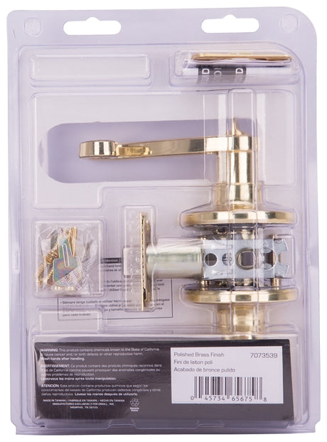 ProSource L6701V-PS Privacy Lever, Zinc, Reversible Hand, 3 Grade