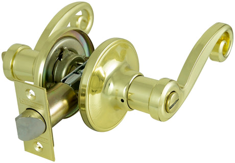 ProSource L6701V-PS Privacy Lever, Zinc, Reversible Hand, 3 Grade