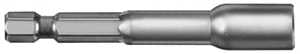 Irwin 3547521C Series Nutsetter, 9/16 in Dia, 3/8 in Drive, Lobular Drive, 1-7/8 in L, 1/4 in L Shank, Hex Shank, 1/PK