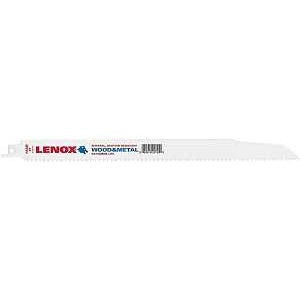 Lenox 22755OSB156R Reciprocating Saw Blade, 3/4 in W, 12 in L, 6 TPI, Bi-Metal Cutting Edge, Pack of 50