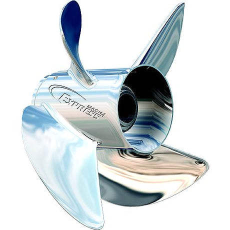 Turning Point Propellers 31431540 Express Mach4 Propeller 13.5x15, 4-Blade Stainless Steel, LH Rotation