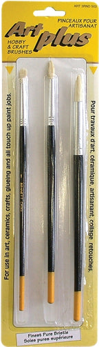 Bennett ART 3RND 503 Artist Brush Set, Wood Handle