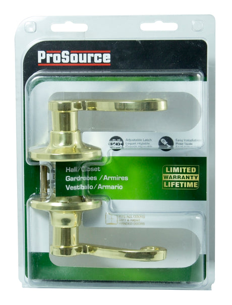 ProSource L6703V-PS Passage Lever, Zinc, Reversible Hand, 3 Grade