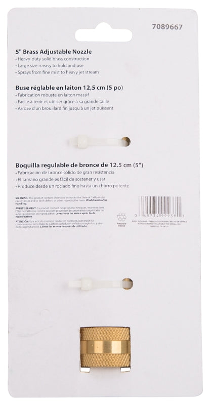 Landscapers Select GT-10213L Spray Nozzle, Female, Brass, Brass