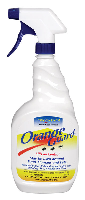Orange Guard Home Pest Control Organic Insect Killer Liquid 32 oz, Pack of 6