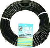 Dial 4321 Cooler Tubing, 100 ft L Dimensions, Polyethylene, Black, For: Evaporative Cooler Purge Systems