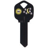 HILLMAN DIVA Sun & Moon House/Office Universal Key Blank KW1 Single, Pack of 6